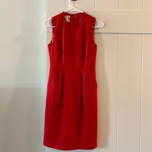 Red Michael Kors Collection Dress